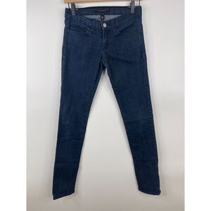 Flying Monkey Womens Jeans Size 25‎ Dark Wash Skinny Low Rise Denim